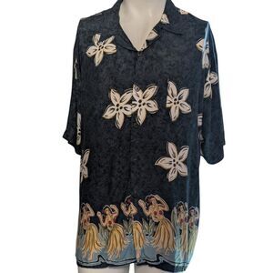 Pineapple Connection XL Vintage Tropical Hawaiian Aloha Shirt